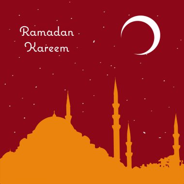 Ramazan kareem sosyal medya post design