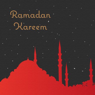 Ramazan kareem sosyal medya post design