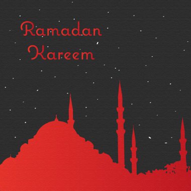 Ramazan kareem sosyal medya post design