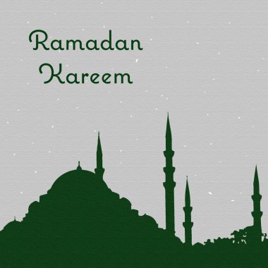 Ramazan kareem sosyal medya post design