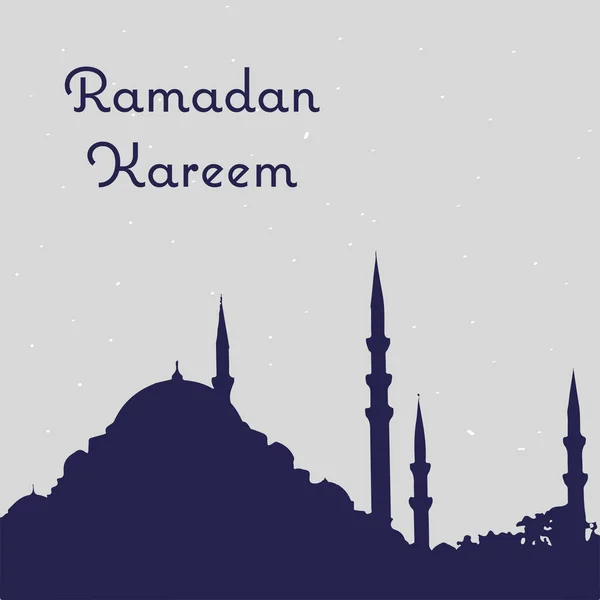 Ramadã Kareem Social Media Post Design — Fotografia de Stock