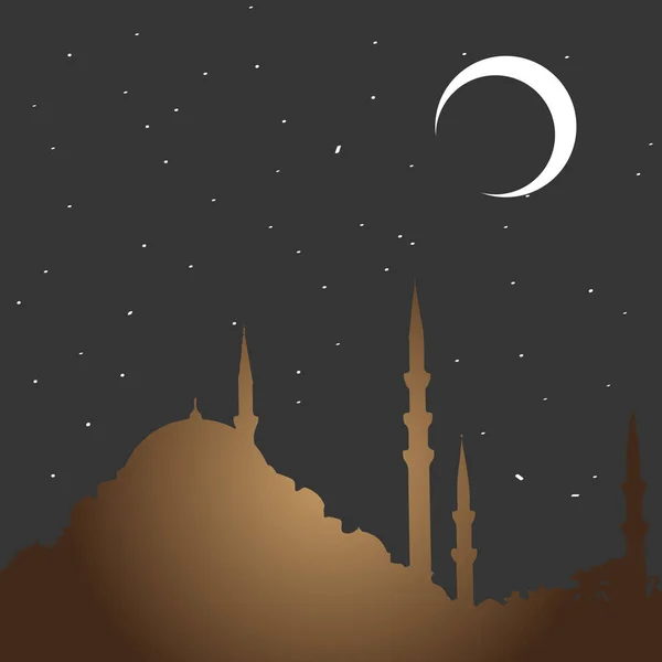 Ramadan Kareem Médias Sociaux Post Design — Photo