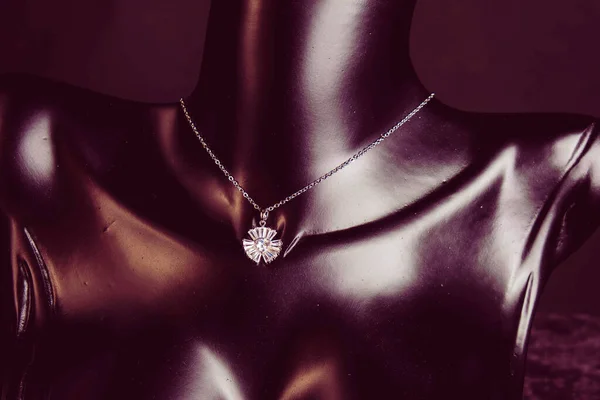 Gioielli Lusso Oro Diamanti — Foto Stock