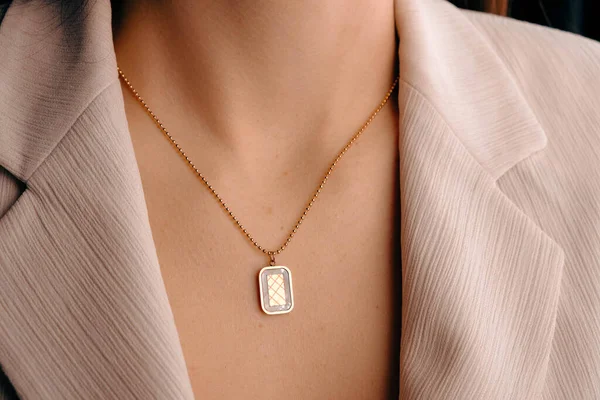 Luxe Gouden Diamanten Sieraden — Stockfoto