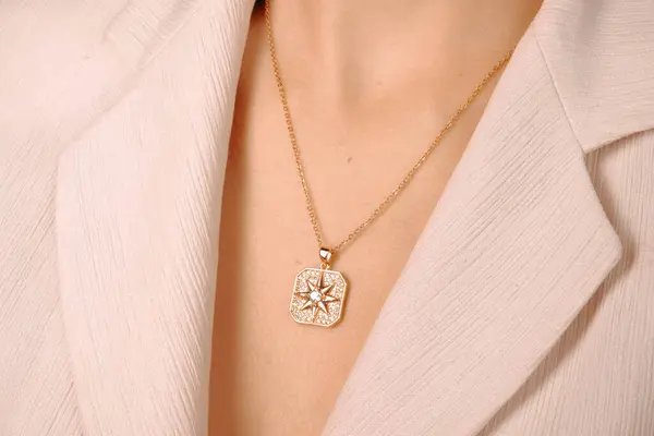 Luxusní Zlato Diamantové Šperky — Stock fotografie