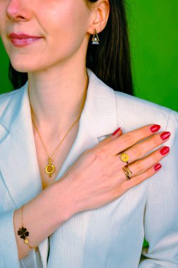 Lüks Altın ve Elmas Mücevher