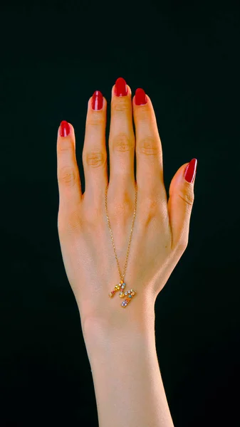 Luxe Gouden Diamanten Sieraden — Stockfoto