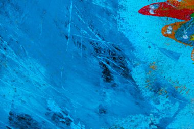 acrylic and oil background Abstract painted brush strokes texture background