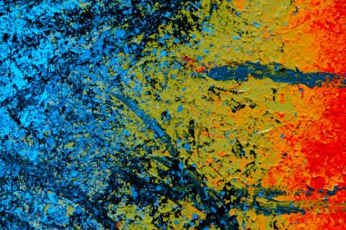 acrylic and oil background Abstract painted brush strokes texture background