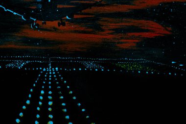 acrylic and oil background Abstract painted brush strokes texture background