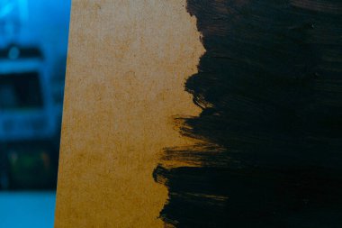 acrylic and oil background Abstract painted brush strokes texture background