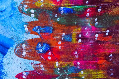 acrylic and oil background Abstract painted brush strokes texture background