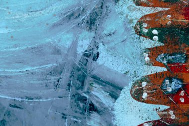 acrylic and oil background Abstract painted brush strokes texture background