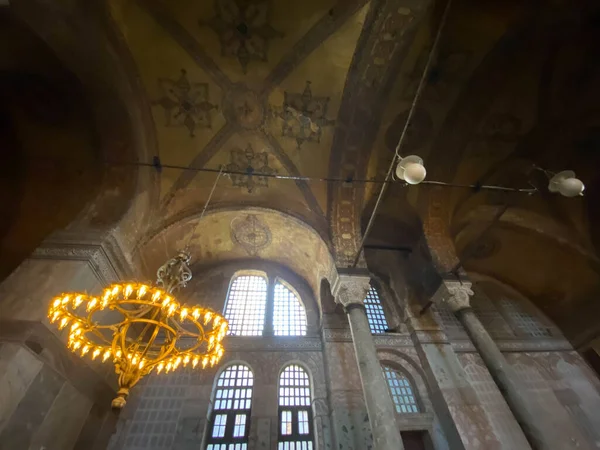 Mesquita Hagia Sophia Peru Cidade Istanbul — Fotografia de Stock