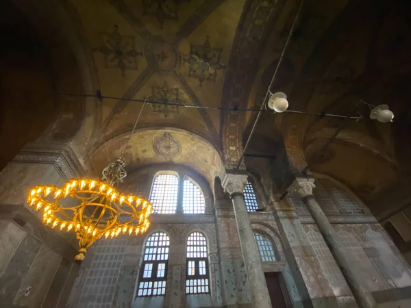 Mesquita Hagia Sophia Peru Cidade Istanbul — Fotografia de Stock