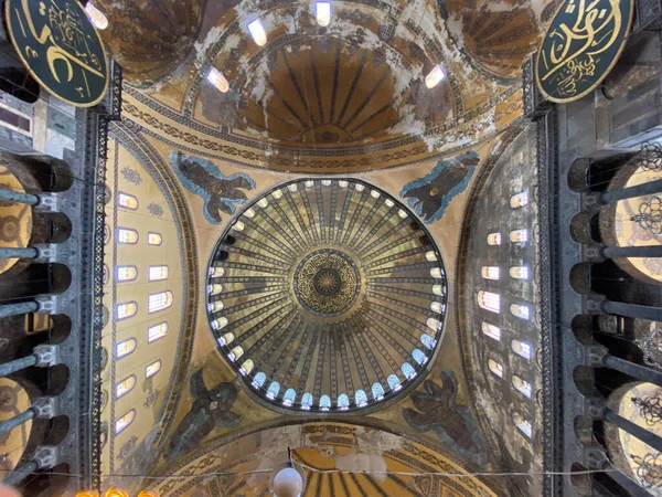 Mezquita Santa Sofía Ciudad Estambul Pavo — Foto de Stock