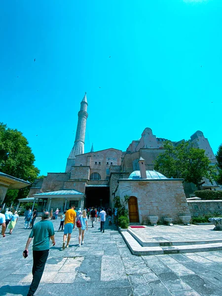 Mezquita Santa Sofía Ciudad Estambul Pavo —  Fotos de Stock
