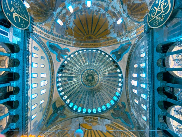 Мечеть Хагия София Городе Стамбул Индейка — стоковое фото