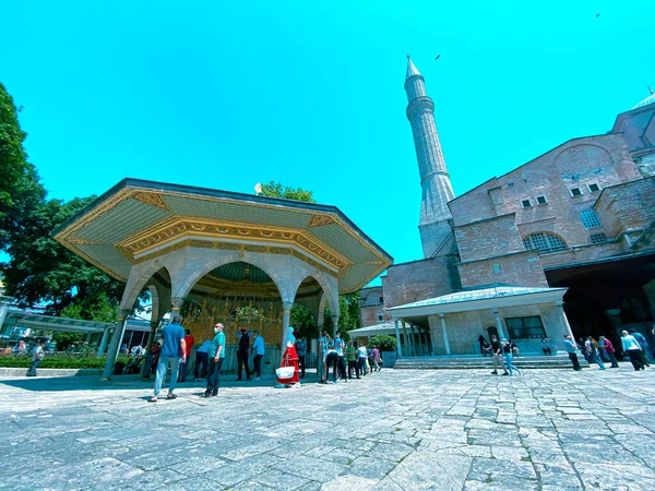 Mešita Hagia Sophia Istanbulu — Stock fotografie