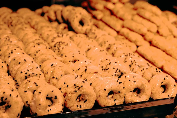 Grupo Galletas Surtidas Chip Chocolate Pasas Avena Chocolate Blanco —  Fotos de Stock