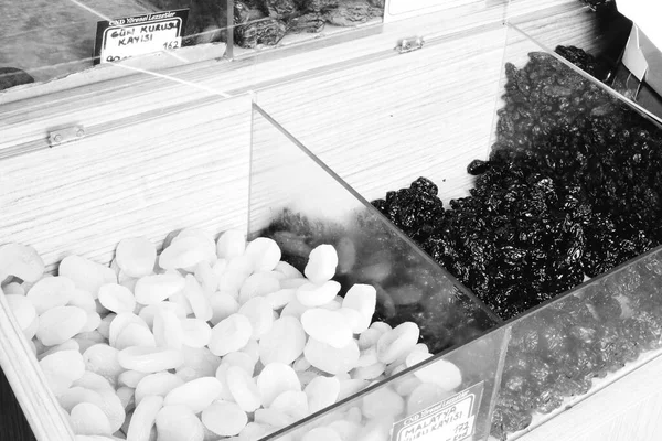 Heerlijke Gedroogde Abrikozen Gedroogde Vruchten Winkel — Stockfoto