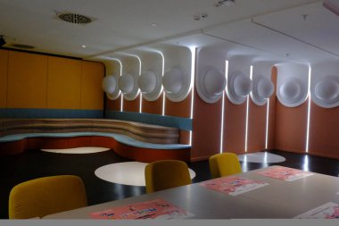 Anaokulunda spor ve oyun parkı.