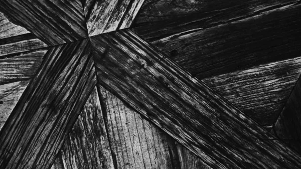 Close Modern Wooden Black Background — Stock Photo, Image