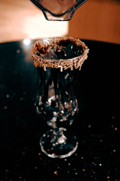 Вкусный Холодный Кофе Кофе Латте — стоковое фото