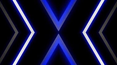 Çoklu renkte üç boyutlu çizgiler