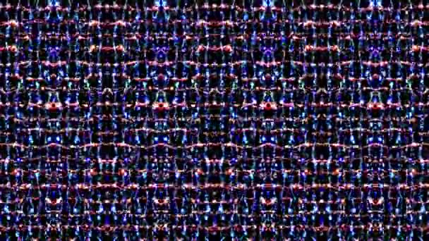 Linhas Abstratas Uma Multicolor — Vídeo de Stock