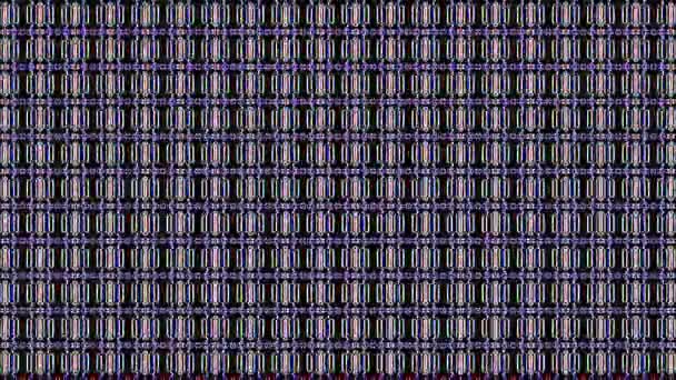 Prachtige Video Abstract Achtergrond Vloeistoflijnen Horizontaal Een Multicolor Textuur Vloeistof — Stockvideo