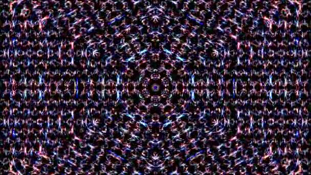 ภาพพ นหล สวยงาม นของเหลว แนวนอนในพ วหลายส ของเหลวท การสะท อนส ปแบบ — วีดีโอสต็อก