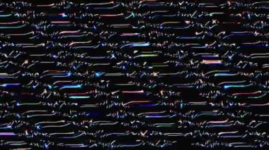 Çok renkli bir dokuda yatay yatay üç boyutlu, soyut, güzel bir arka plan. Tam renk yansımalı akışkan. Arkaplan canlandırma yapar