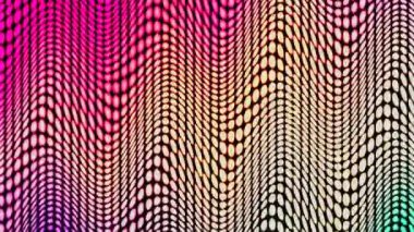 Soyut kırmızı mavi arkaplan çok renkli 3B sıvı çizgiler