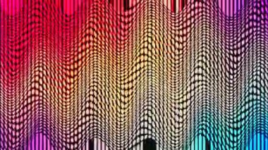 Soyut kırmızı mavi arkaplan çok renkli 3B sıvı çizgiler