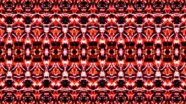 Soyut kırmızı mavi arkaplan çok renkli 3B sıvı çizgiler