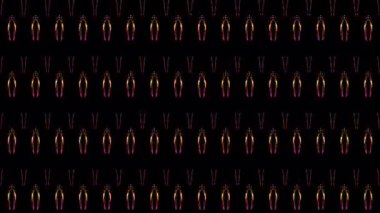 Soyut kırmızı mavi arkaplan çok renkli 3B sıvı çizgiler