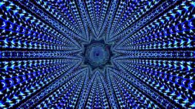 benekli çizgi şekilli renkli yanıp sönen ışıklar, siyah arkaplan üzerinde