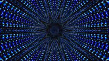 benekli çizgi şekilli renkli yanıp sönen ışıklar, siyah arkaplan üzerinde