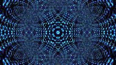 benekli çizgi şekilli renkli yanıp sönen ışıklar, siyah arkaplan üzerinde