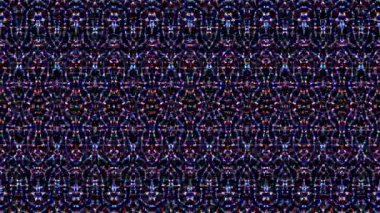 benekli çizgi şekilli renkli yanıp sönen ışıklar, siyah arkaplan üzerinde