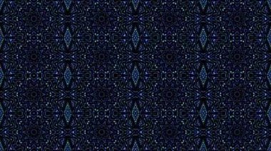 parlak parlak parlak ışık parlayan güzel soyut çizgiler siyah arkaplan üzerinde pürüzsüz mavi renk hareketi ayarlar