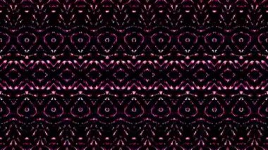 parlak parlak parlak ışık parlayan güzel soyut çizgiler siyah arkaplan üzerinde pürüzsüz mavi renk hareketi ayarlar