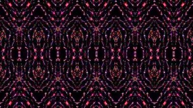 parlak parlak parlak ışık parlayan güzel soyut çizgiler siyah arkaplan üzerinde pürüzsüz mavi renk hareketi ayarlar