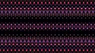 parlak parlak parlak ışık parlayan güzel soyut çizgiler siyah arkaplan üzerinde pürüzsüz mavi renk hareketi ayarlar