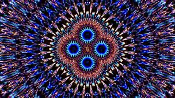 스코프 패턴은 총천연색으로 있습니다 마법의 멘들라 — 비디오