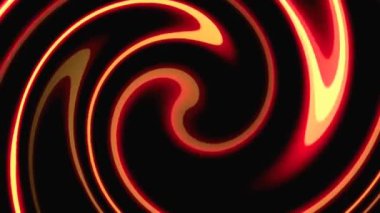 Renkli çizgilerle ince hareketleri düzenleyen parlak bir ışık.