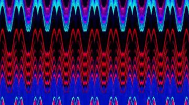 Renkli çizgilerle ince hareketleri düzenleyen parlak bir ışık.