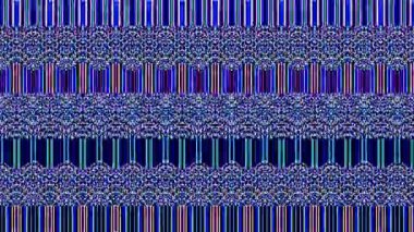 Renkli çizgilerle ince hareketleri düzenleyen parlak bir ışık.