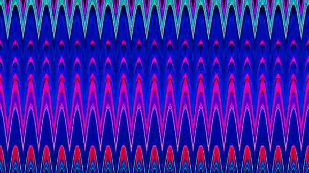 Brillano Brillantemente Che Regolano Movimenti Sottili Con Strisce Colorate — Video Stock